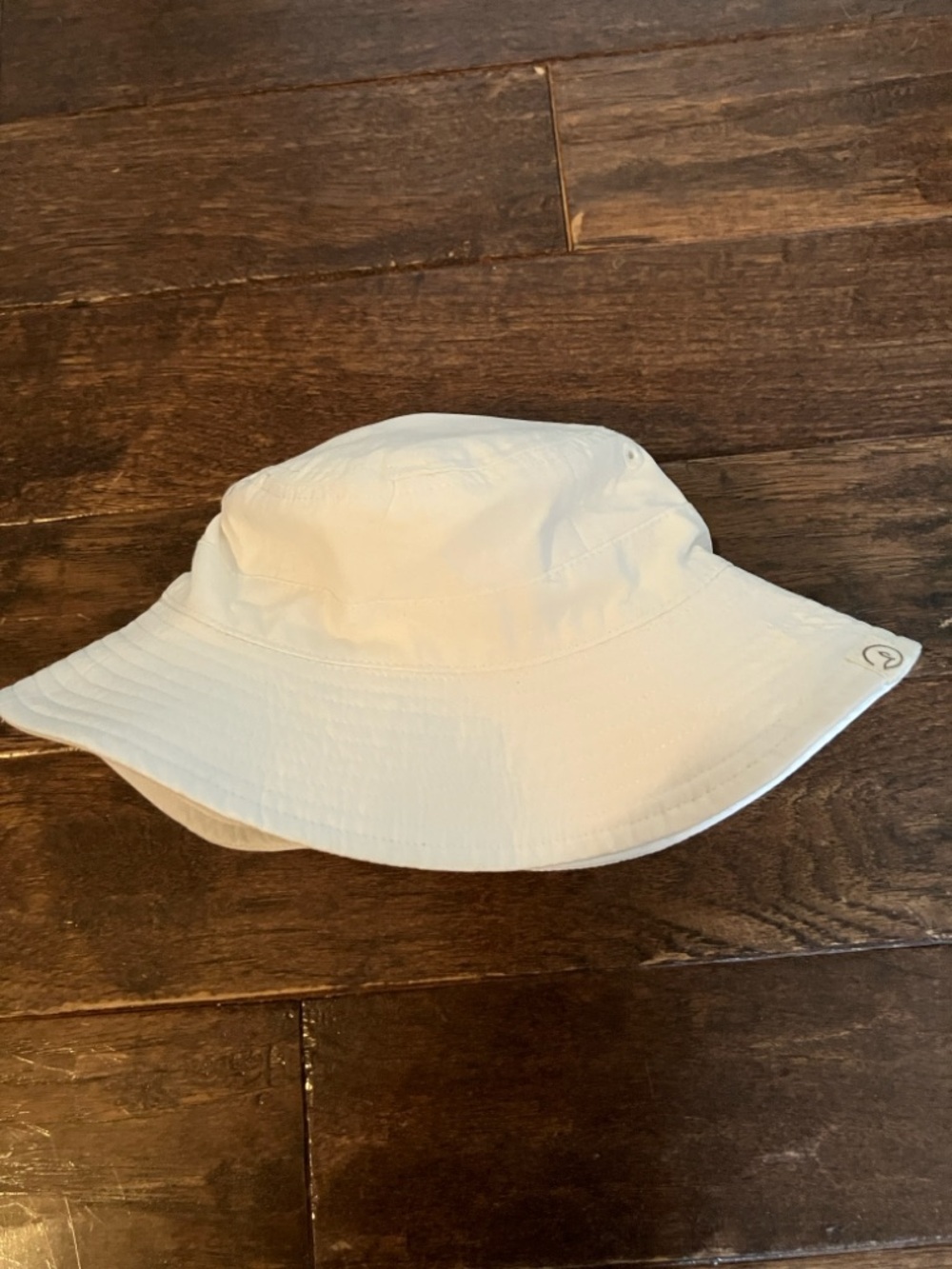 Little Planet Baby Girl’s White Sun Bucket Hat - Lightweight UV Protection